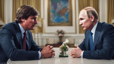 «المقابلة التي تخيف أمريكا».. تاكر كارلسون يستضيف بوتين