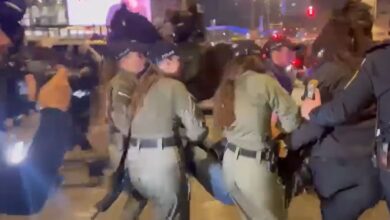 شرطة الاحتـ ـلال تفرق مظاهرات إسرائيلية بالقوة