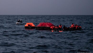 غرق مركب مهاجرين قبالة سواحل تونس