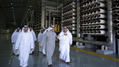 الإمارات تفتتح أكبر محطة لتحلية مياه البحر في العالم