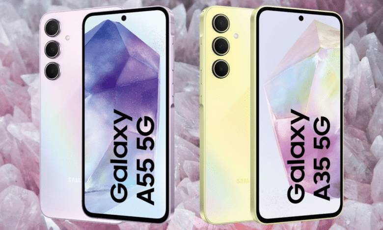 سامسونغ تكشف عن هاتفي Galaxy A55 وGalaxy A35 !