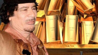 هل ظهر ذهب القذافي المفقود في ليبيا ؟