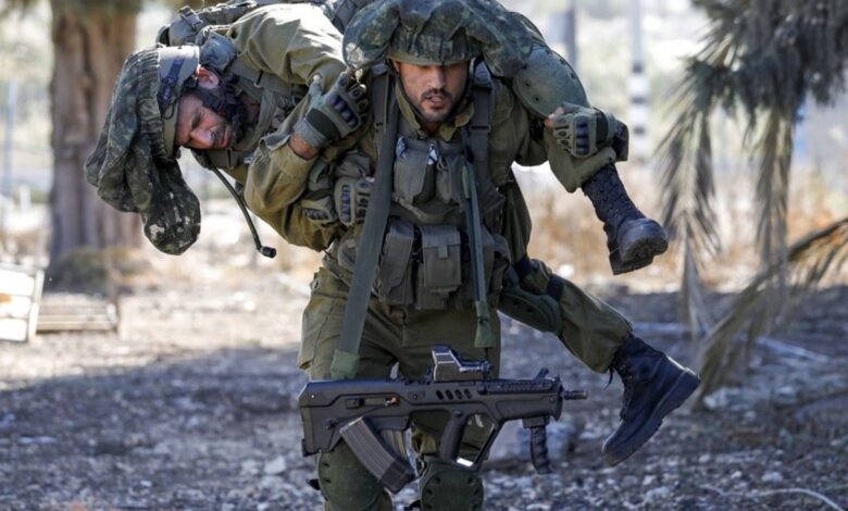 24 جنديا إسرائيلياً أصيبوا خلال يوم واحد من المعارك في غزة !