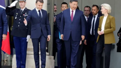 الرئيس الصيني يزور فرنسا ويحدد موقف بلاده بشأن الخلافات مع أوروبا !