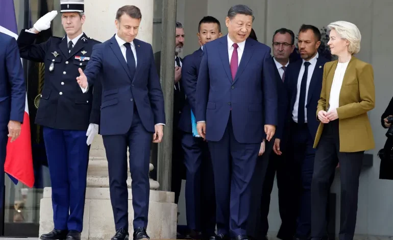 الرئيس الصيني يزور فرنسا ويحدد موقف بلاده بشأن الخلافات مع أوروبا !