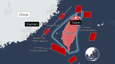 الصين تطوّق تايوان ضمن مناورات عسكرية