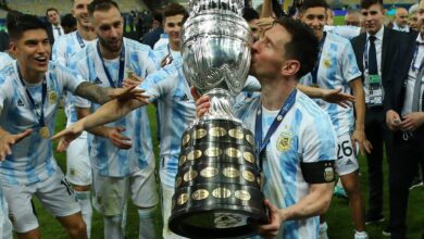 ميسي: الأرجنتين دائماً مرشحة للفوز بالألقاب!