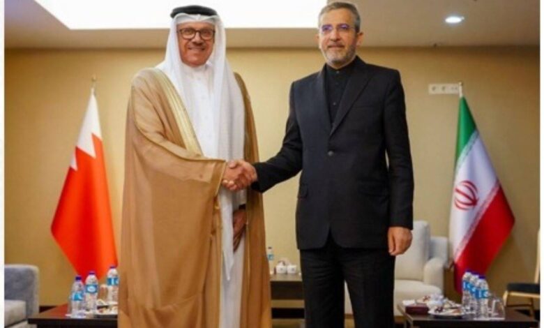 البحرين - إيران.. لقاء يمّهد لاستئناف العلاقات