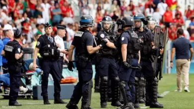 الأمن الفرنسي يفشل في أول مباراة بالأولمبياد