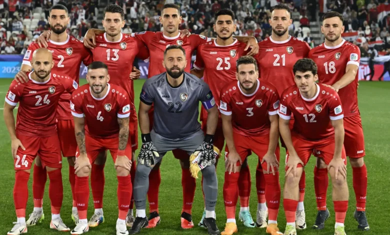 منتخب سوريا يتقدم على سلم الفيفا