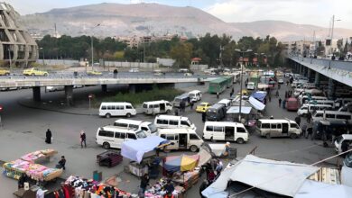 صورة أرشيفية - جسر الرئيس في دمشق