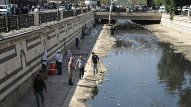 نهر بردى في دمشق( مواقع إلكترونية)