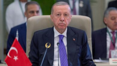 أردوغان يبرر عدم حضوره